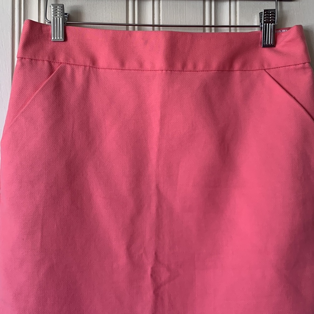 J. Crew Pink Pencil Skirt Size 4